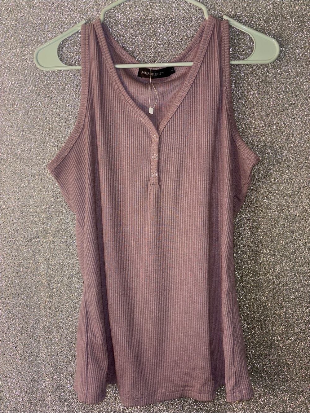 MEROKEETY size L sleeveless top